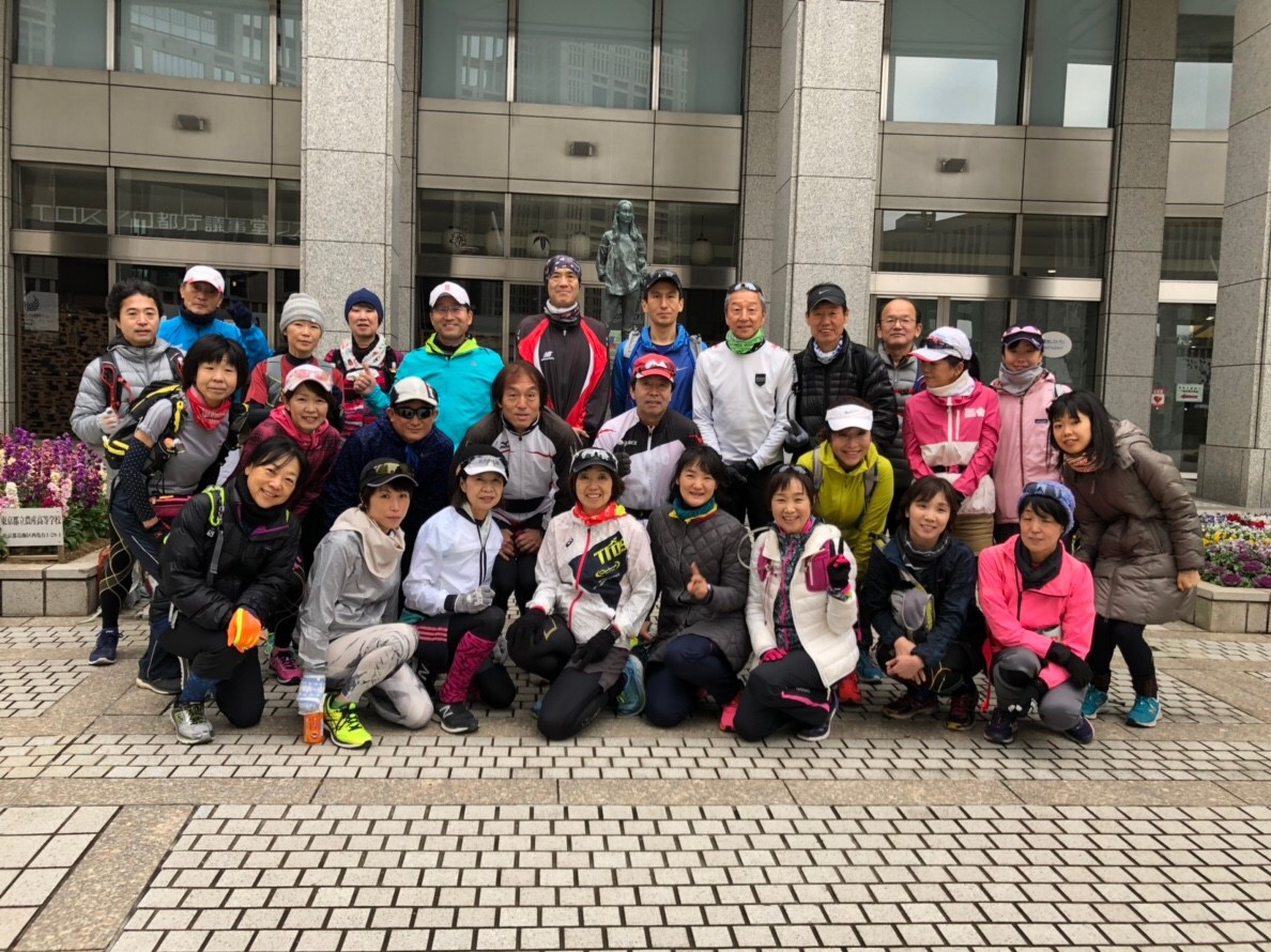 東京マラソン試走会　2019-1-13　-02