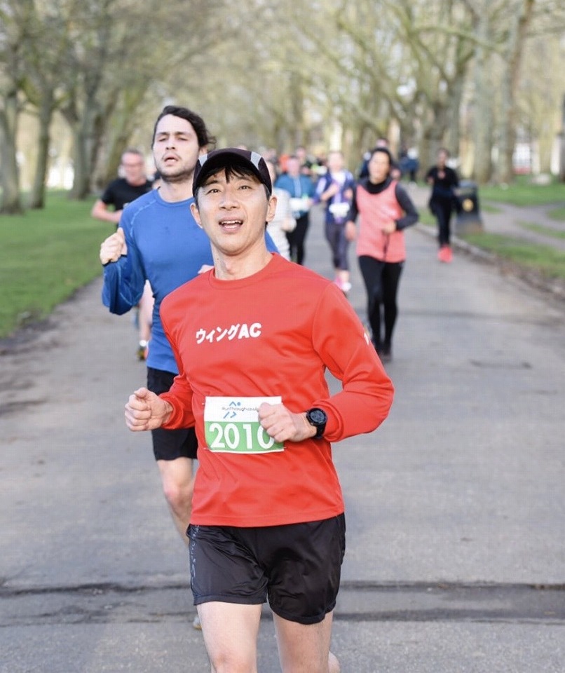 RunThrough Victoria Park marathon @London　-01