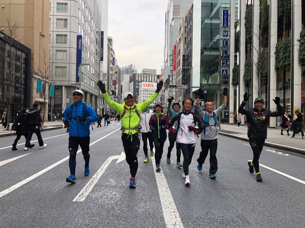 東京マラソン試走会　2020-1-12　-01
